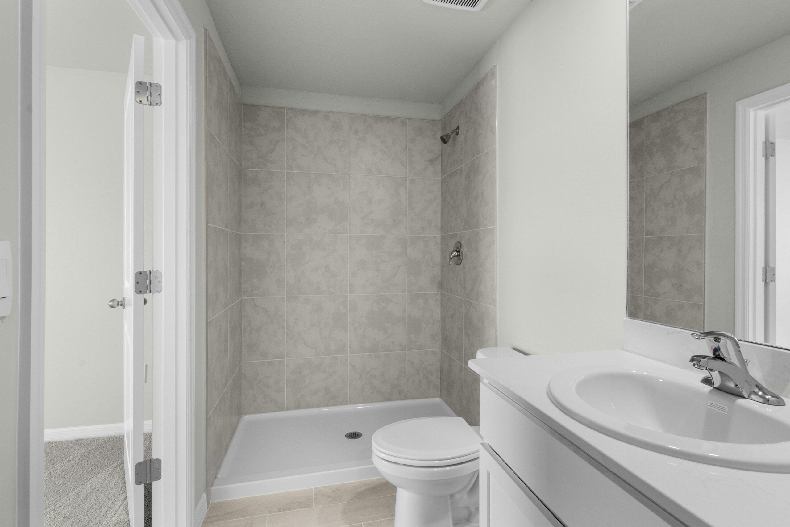 renovated bathroom