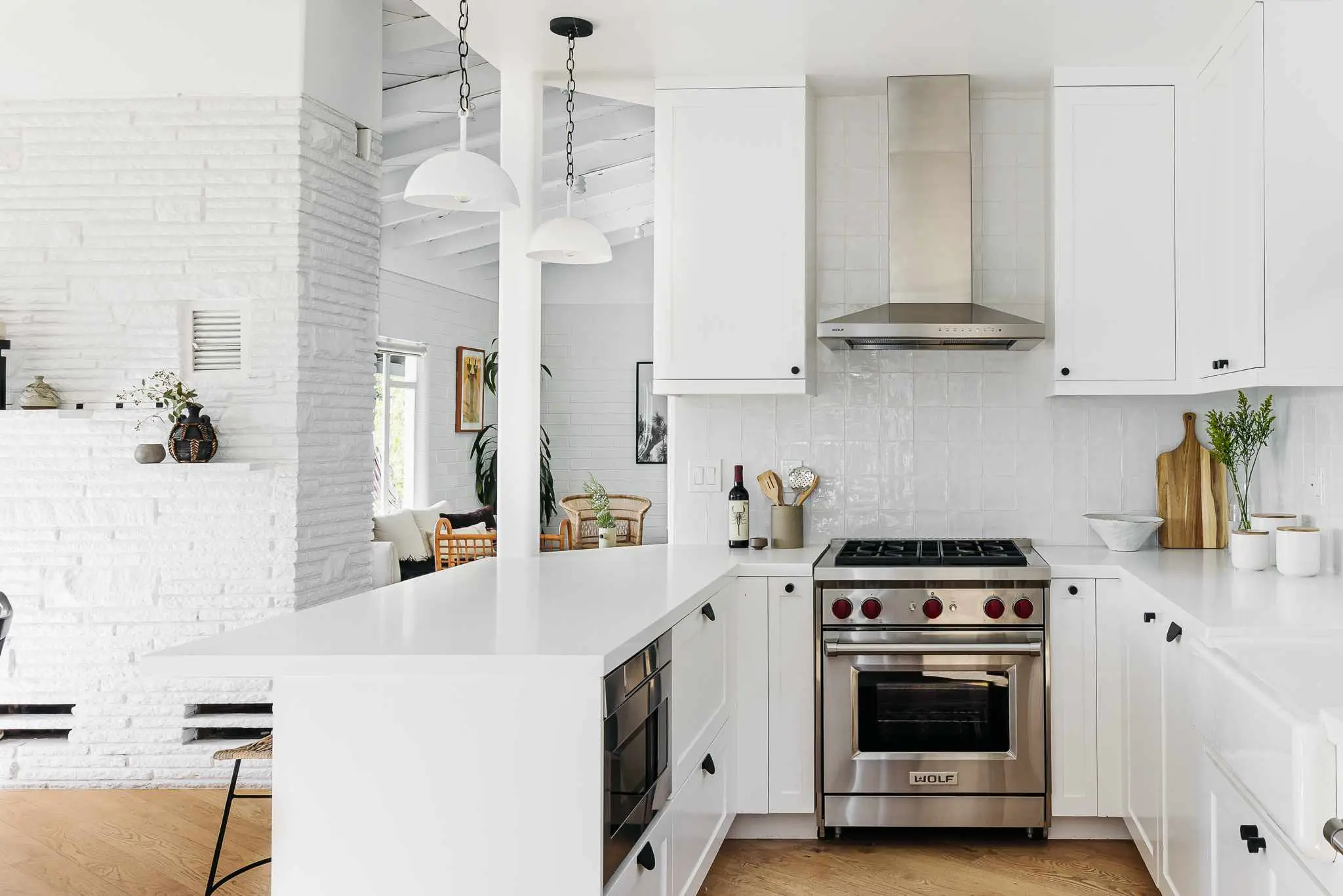 a nice kitchen after being remodeled inside of a home in canada by Little Rainy Construction in Brantford, Ontario, Canada