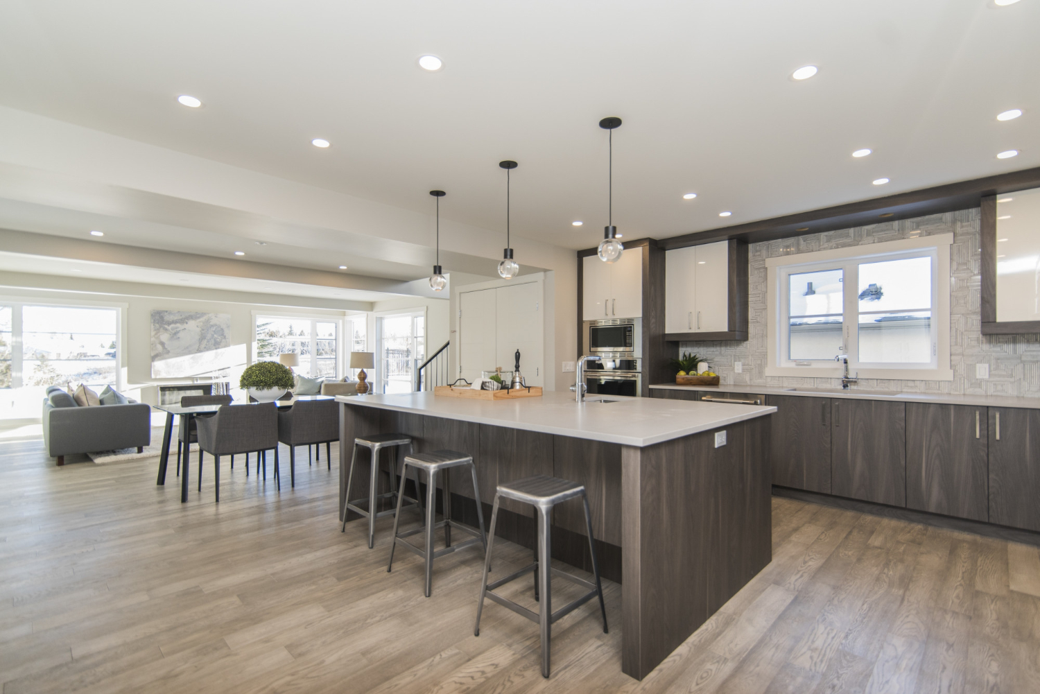 interior of recently renovated Ontario home